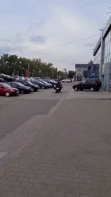 Трюки на квадроцикле