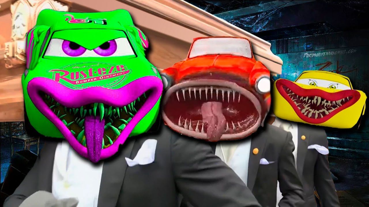 EVIL Lightning McQueen EXE Coffin Dance Cover смотреть онлайн