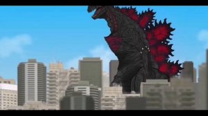 Шин Годзилла Vs Годзилла минус один часть 3