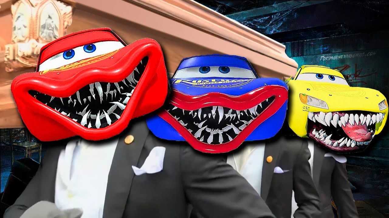EVIL Lightning McQueen EXE Coffin Dance Cover смотреть онлайн