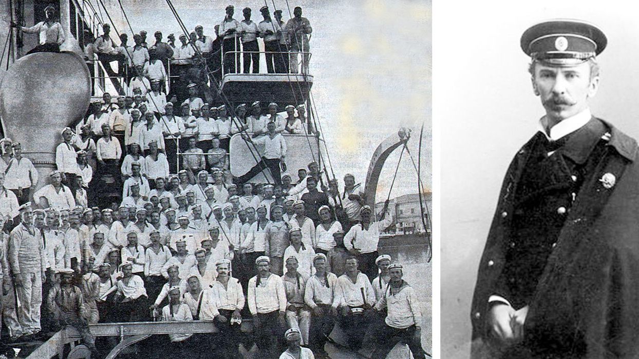 Севастопольское восстание во главе с лейтенантом Шмидтом смотреть онлайн