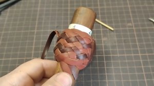 Плетение узла "Ананас" 7х6, Pineapple knot