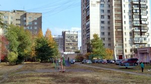 Магнитогорск, воскресная прогулка по улицам Орджоникидзевского района правобережья (05.10.2014)