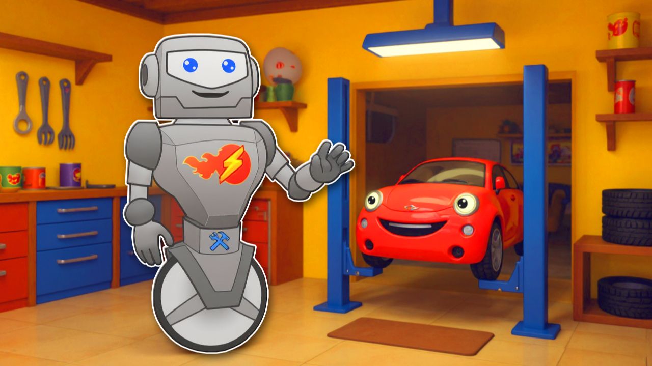 Роботы для детей - Сборник мультиков про Роботов - Весёлые мультики для малышей - Крошка Антошка смотреть онлайн