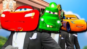 Sheriff & Chick Hicks LOST NEON RACING 😱 (Coffin Dance) Game Play!