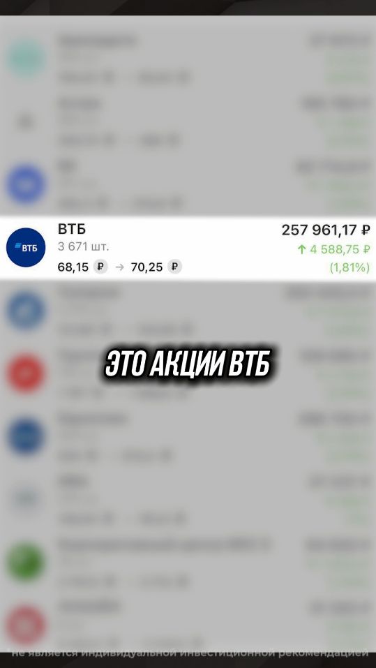 ЧТО БУДЕТ С АКЦИЯМИ ВТБ #акции #инвестиции #стратегия #рынок #дивиденды смотреть онлайн