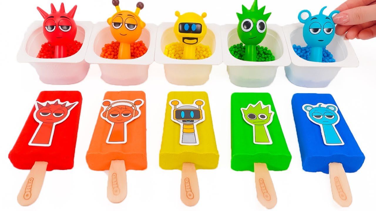 ЛЕПИМ МОРОЖЕНОЕ СПРУНКИ ИЗ КИНЕТИЧЕСКОГО ПЕСКА ВИДЕОЛЕПКА МУЛЬТИКИ ДЛЯ ДЕТЕЙ КАНАЛ ИГРАЛКИ-ЗАЛИПАЛКИ смотреть онлайн