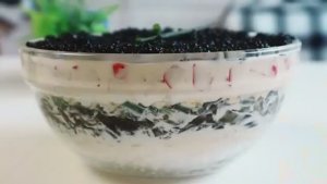 Салат ЧЕРНОЕ МОРЕ. Готовила всю жизнь.Салат Простой ,Но Такой Вкусный