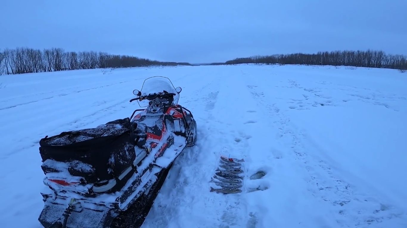 Любимая река в ноябре. На рыбалку за хариусом... смотреть онлайн