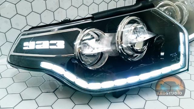 УАЗ ПАТРИОТ тюнинг фары светодиодные смотреть онлайн