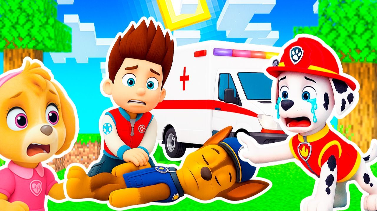 ЧТО СЛУЧИЛОСЬ с ГОНЩИКОМ ЩЕНЯЧИЙ ПАТРУЛЬ СКАЙ ИЗМЕНЯЕТ С МАРШАЛОМ В МАЙНКРАФТ МУЛЬТИК смотреть онлайн