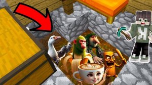 ВСЕ БРЕЙНРОТ ЖИВОТНЫЕ СПРЯТАЛИСЬ У МЕНЯ ПОД ДОМОМ ТУНГ ТУНГ САХУР ТРОЛОЛЕЙЛО ТРОЛОЛО В МАЙНКРАФТ