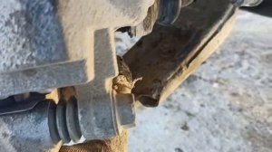 ЗАМЕНА ШАРОВОЙ ОПОРЫ Kia Spektra