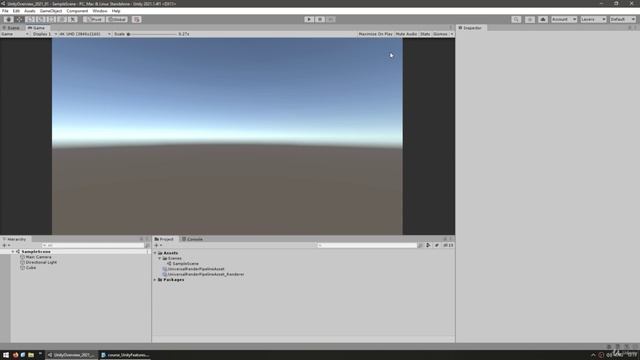 004 Unity Editor Layout смотреть онлайн