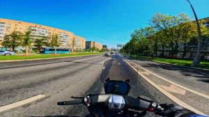 VOGE SR3 в России: ПОГОНЯЛИ С ХАРЛЕЕМ НА 3-ем КОЛЬЦЕ!