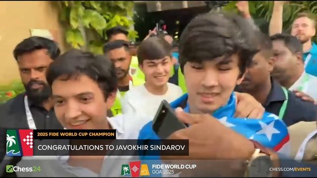 ⚡️ Жавохир Синдаров стал самым молодым победителем Кубка мира, ему всего 19 лет смотреть онлайн