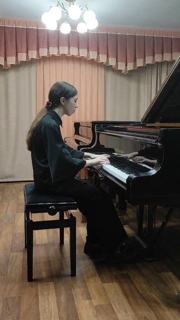 Б. Дварионос "Вальс", исп. Денисова Ульяна, 12 лет, 25.11.2025, преп. Соколова Р. Н. смотреть онлайн