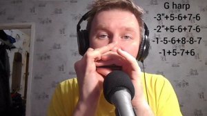 Клёвое арпеджио на губной гармошке G + табы