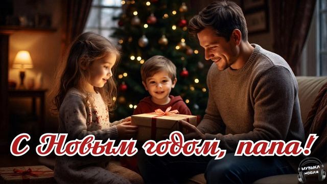 С Новым годом, папа 🎵 Песня смотреть онлайн