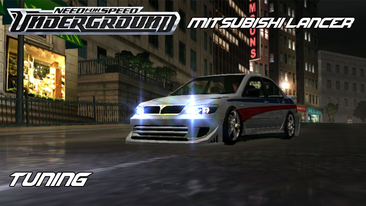 Need for Speed Underground Tuning Mitsubishi Lancer
