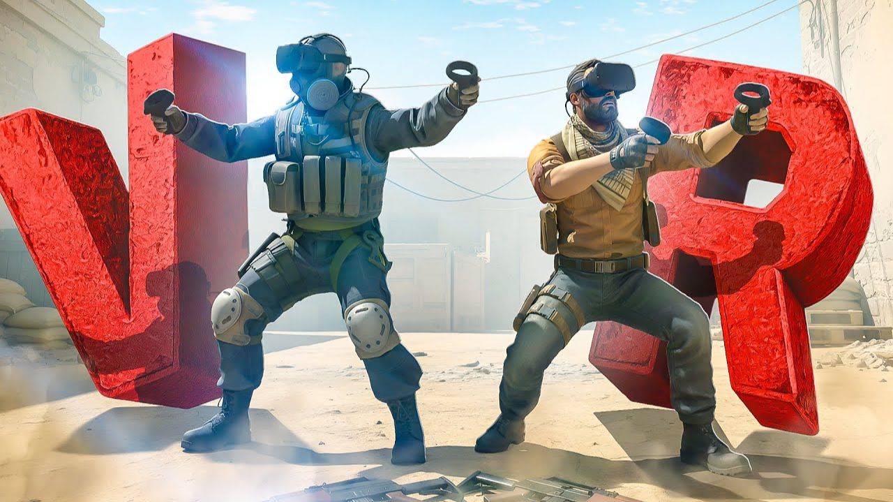 ЭТО ПИПЕЦ... CS В VR!!! смотреть онлайн