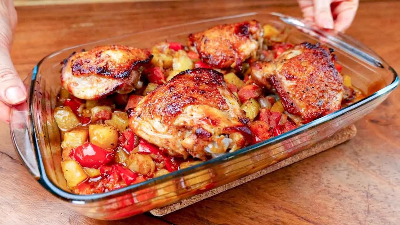 ИДЕАЛЬНОЕ горячее блюдо на Новый Год 2025! Потрясающе вкусное горячее блюдо на праздничный стол! смотреть онлайн