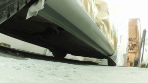 Как красиво нанести антигравий на порог