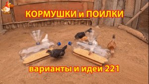 Кормушки и поилки для кур своими руками 221 🪚✂️ Пошаговая инструкция как сделать 🐔 🐓❣️