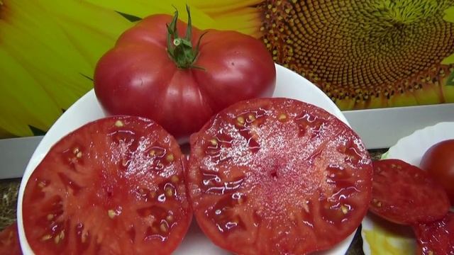 Очень вкусный урожайный томат МАЛИНОВЫЙ УРОЖАЙ. №901. Обзор 2022 года. смотреть онлайн