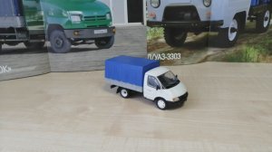 Обзор модели Газель 3302, масштаб 1:43, "Deagostini".