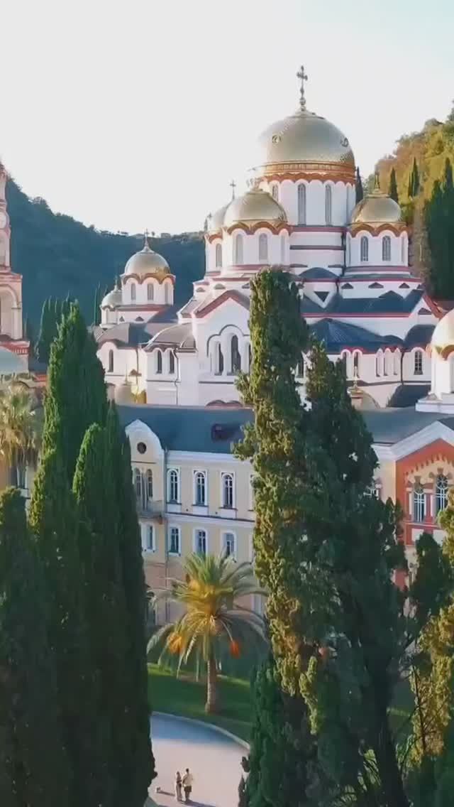 Абхазия, Новоафонский мужской монастырь (ноябрь, ОСЕНЬ-2025) смотреть онлайн