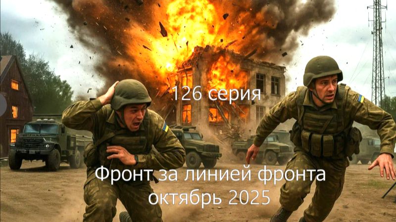 Фронт за линией фронта - 126 серия Битва российской армии за Покровск,Мирноград,Купянск.Октябрь 2025 смотреть онлайн