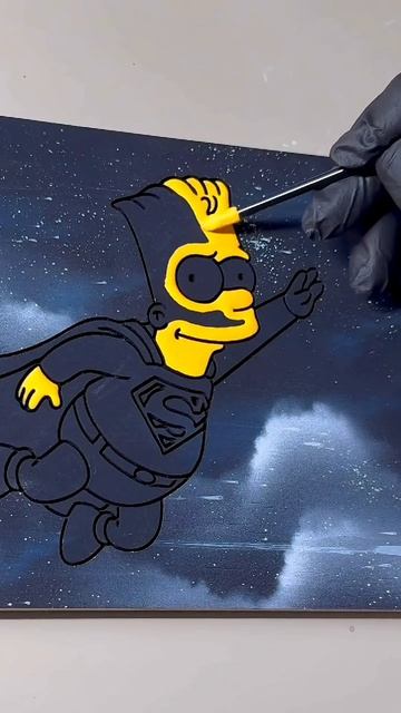 #бартСимпсон #очумелыеручки #искусство смотреть онлайн