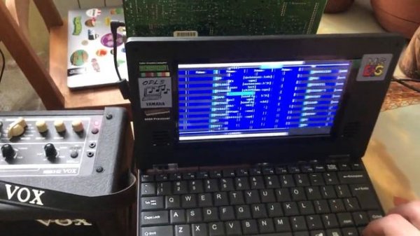 Менуэт на Book 8088 & Sound blaster 16