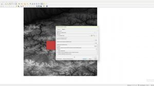 Цифровая модель рельефа в QGIS