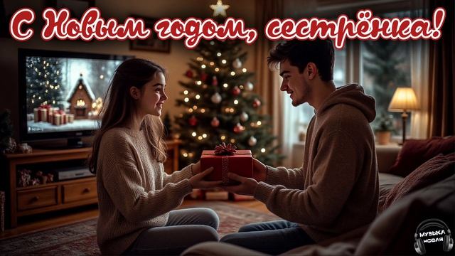 С Новым годом, сестрёнка 🎵 Песня смотреть онлайн