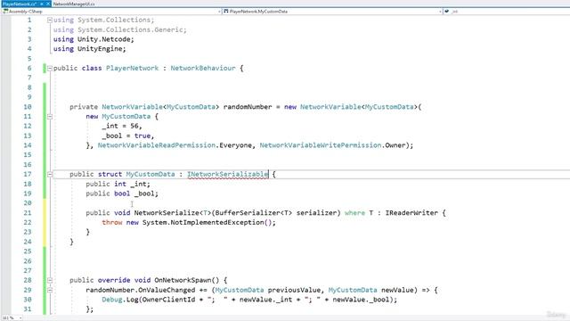 058 Netcode for Game Objects смотреть онлайн