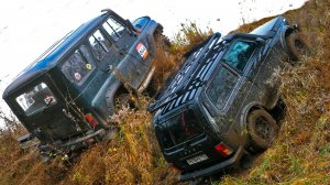 НИВЫ против УАЗ на ЦАРЕ ГОРЫ! Такого никто не мог ожидать на бездорожье