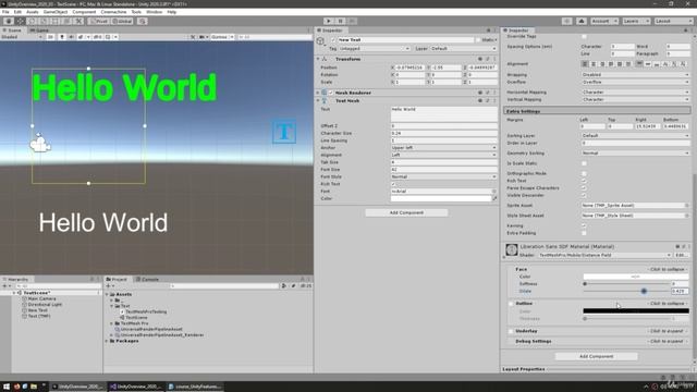 011 Text - TextMeshPro смотреть онлайн