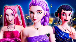 РУМИ, МИРА И ЗОИ СИЯЮТ! KPop Demon Hunters Animation