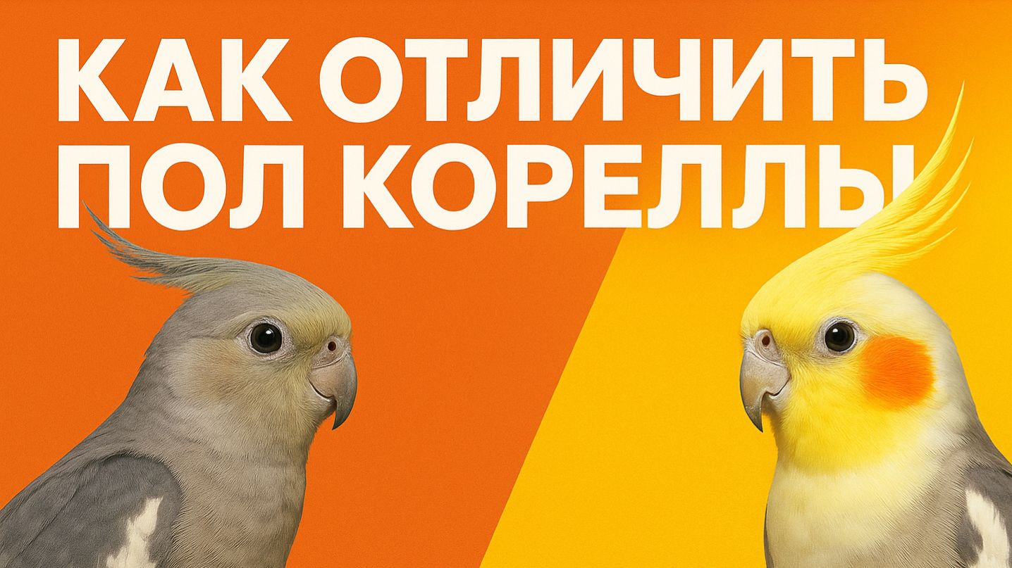 КАК ОТЛИЧИТЬ ПОЛ У ПОПУГАЯ КОРЕЛЛЫ смотреть онлайн
