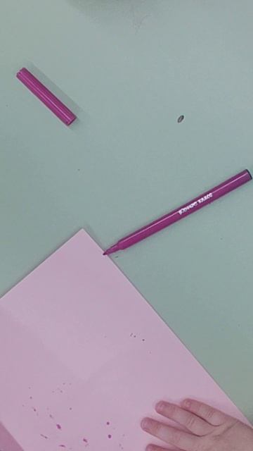 Поделка, открытка маме фломастером.mp4