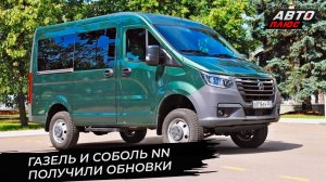 ГАЗель NN надела новый кузов, Соболь NN 4×4 для туристов, дизель G 2.5 будет мощнее 📺 Новости №3530