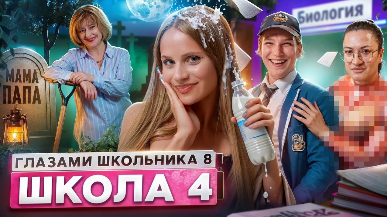 ШГШ От первого лица: Школа 8 сезон 4 серия 😮💨 СТАЛ БЕЗДОМНЫМ 😱 ОТЕЦ ЗАСТУКАЛ с ДОЧКОЙ смотреть онлайн