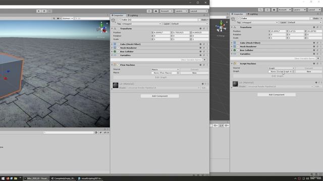 032 Visual Scripting in Unity 2021 смотреть онлайн