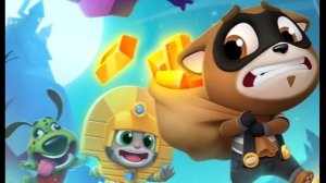 Говорящий Том бег за золотом.Бегите, прыгайте и мчитесь с Говорящим Томом в увлекательной погоне за