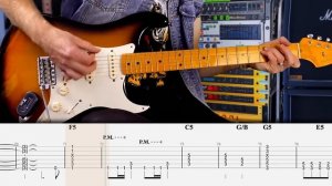 Iron Maiden - Run to the Hills Cover (Табулатура) Guitar Tutorial TABS