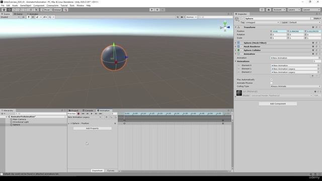 037 Animation Vs Animator (Legacy, Mecanim) смотреть онлайн