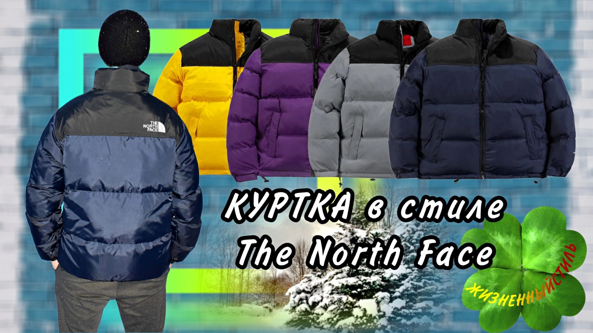 КУРТКА в стиле The North Face Арт: ALI2090622724 смотреть онлайн