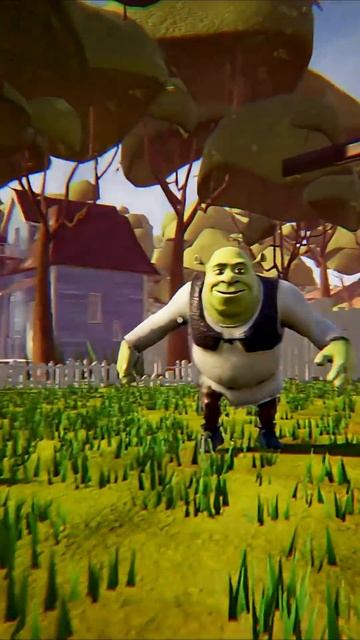 НАШЕЛ ШРЕКА В ПРИВЕТ СОСЕД #shorts #helloneighbor #memes смотреть онлайн